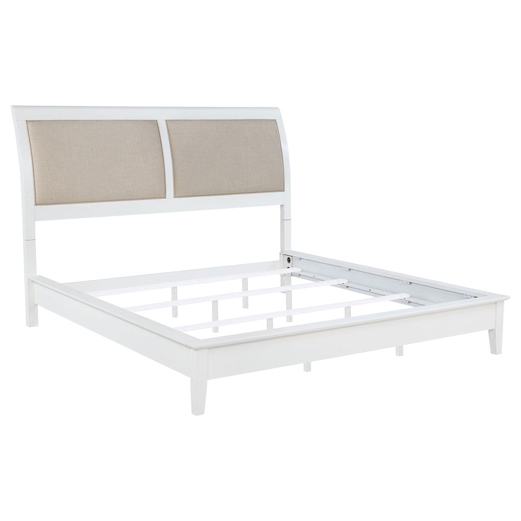 Bexhill 4-piece Eastern King Bedroom Set White by Unique Piece Furniture