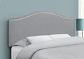 Full Size, Bed Headboard Only, Upholstered Transitional - Gray by Unique Piece Furniture
