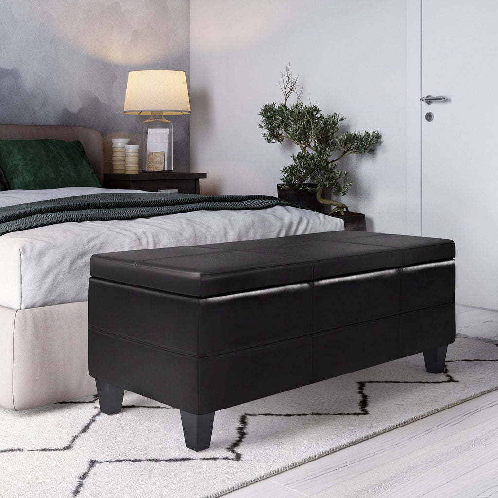 Afton - Large Storage Ottoman Bench by Unique Piece Furniture