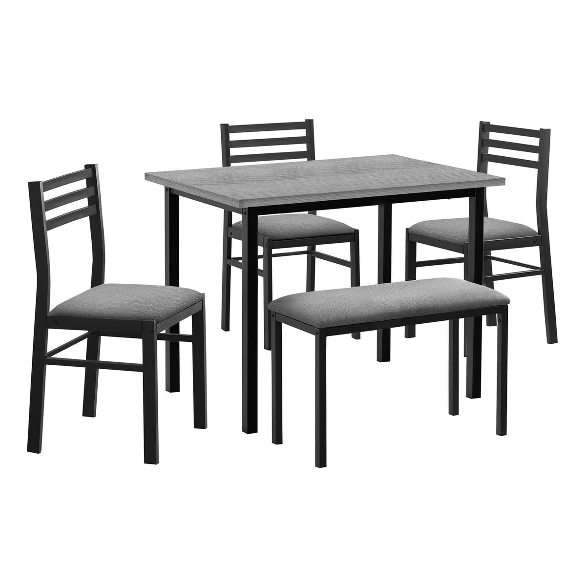 Dining Set, 5 Pieces Set, Rectangular, Small, Contemporary & Modern by Unique Piece Furniture