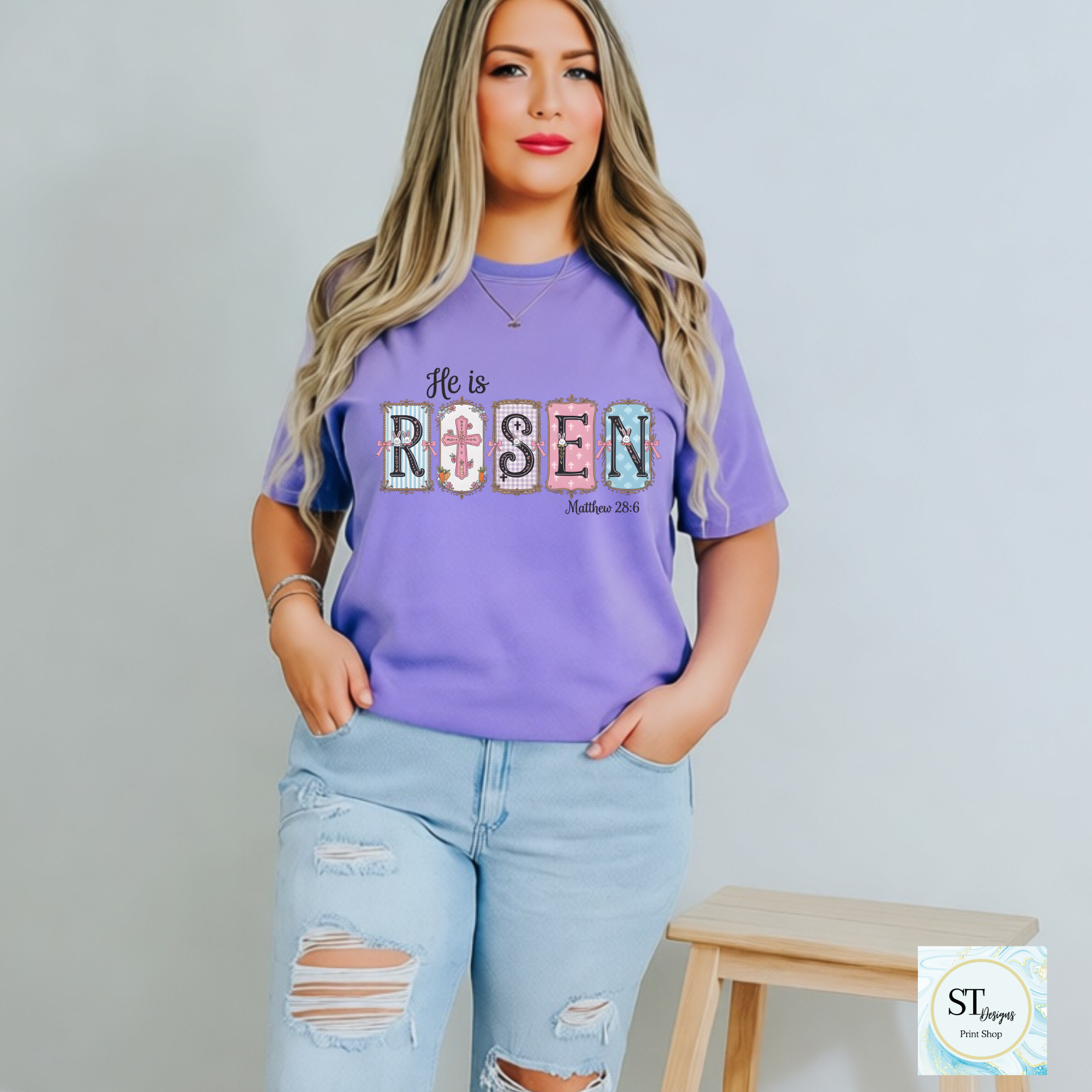 He is Risen by ST Designs Store