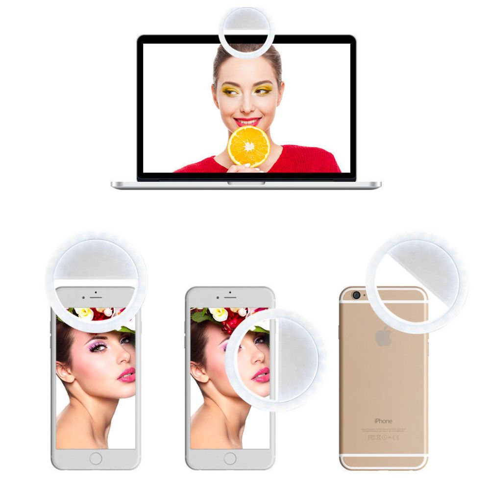 Portable Selfie Ring Clip On for Mobile Phone by Yellow Pandora