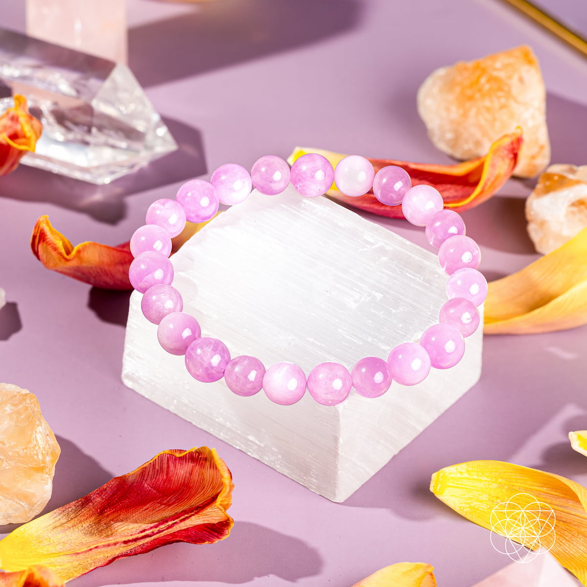 The Heart Reset - Rare Pink Kunzite Bracelet by Conscious Items