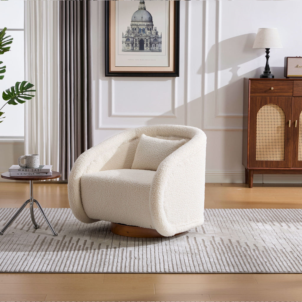Swivel Accent Chair With 360 Degree Rotating by Unique Piece Furniture