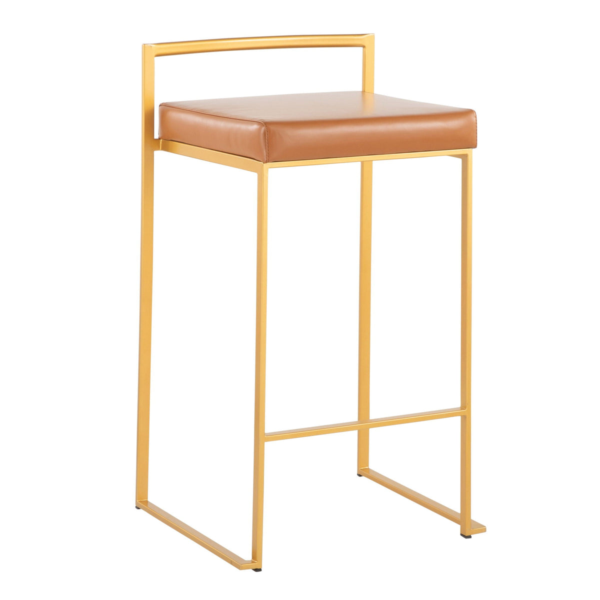 Fuji - Contemporary / Glam Design Counter Stool (Set of 2) by Unique Piece Furniture