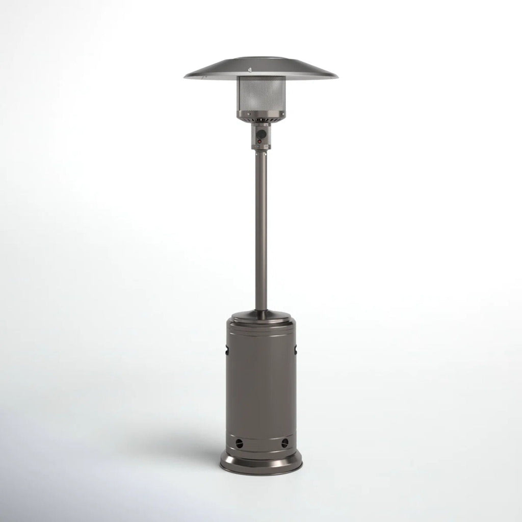46000 Btu Propane Patio Heater - Steel Gray by Unique Piece Furniture