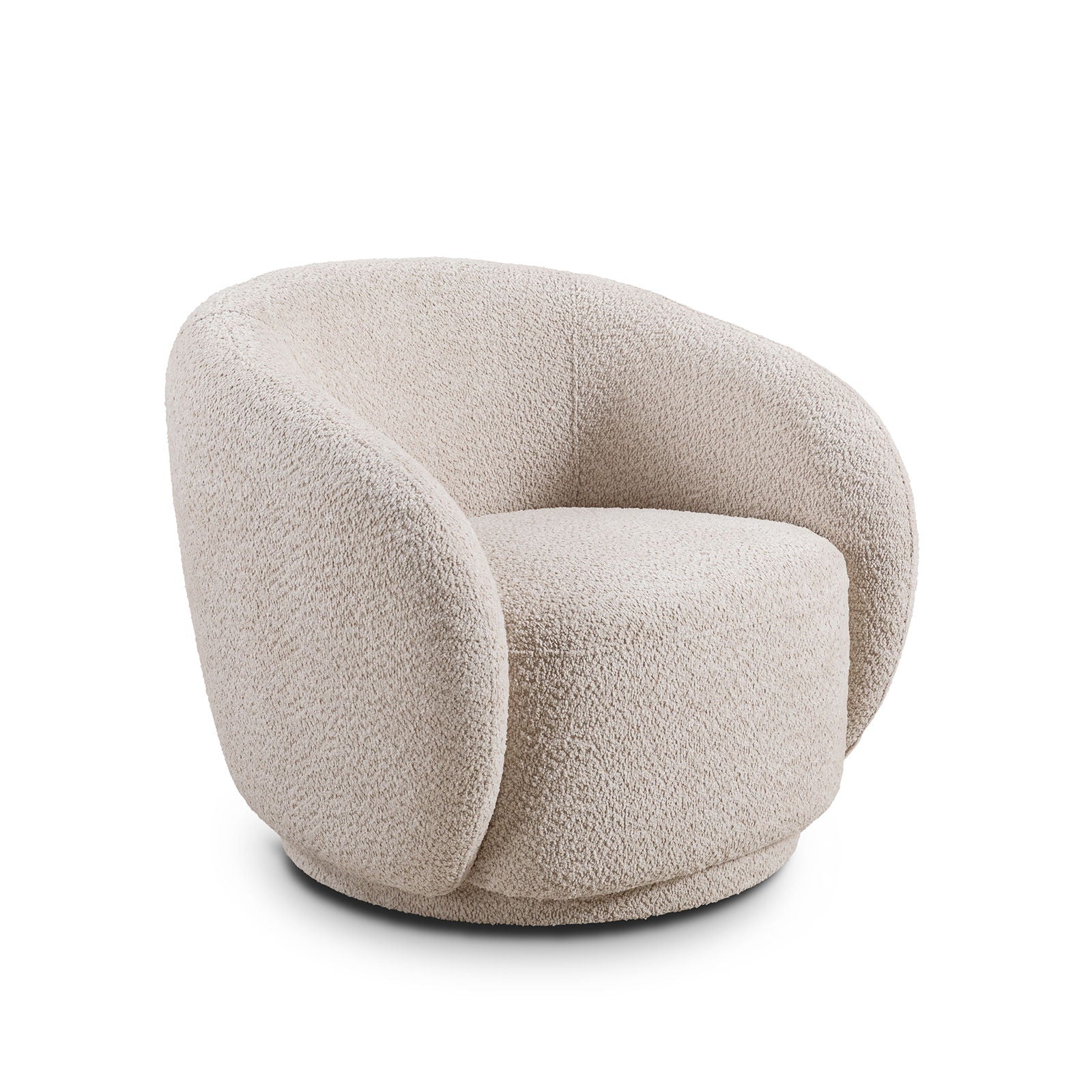 Swivel Accent Upholstered Barrel Chair by Unique Piece Furniture