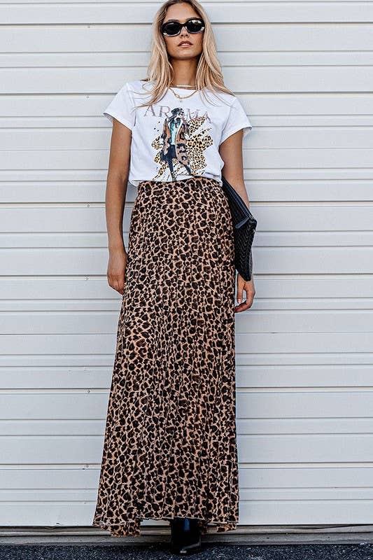 Fierce Flow Leopard Skirt by Fitkitty Culture Athleisure Wear, Yoga Wear & Women's Clothing