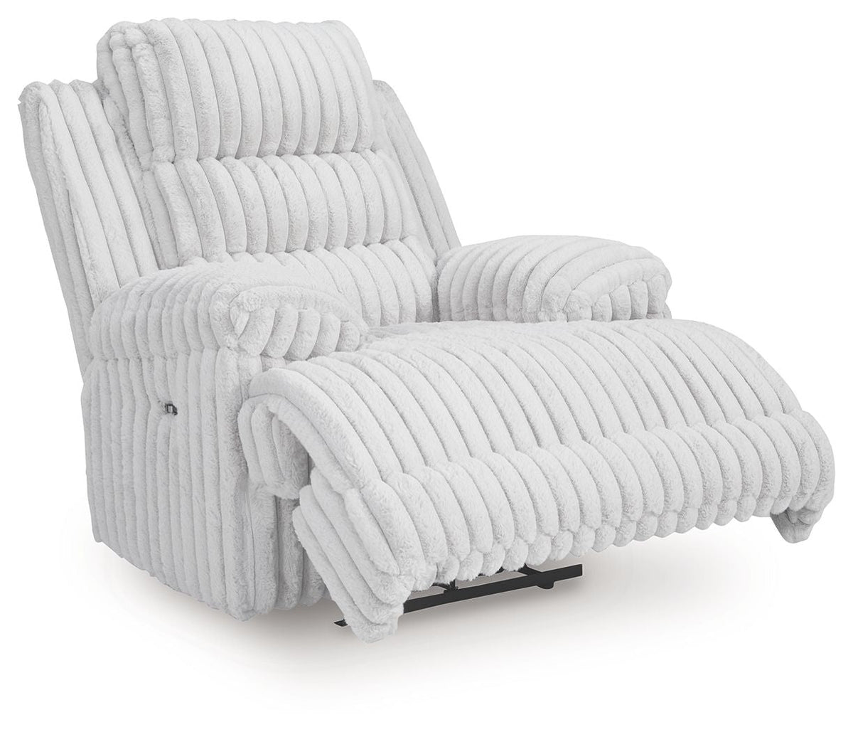 Rhines Falls - Zero Wall Recliner - Alloy by Unique Piece Furniture