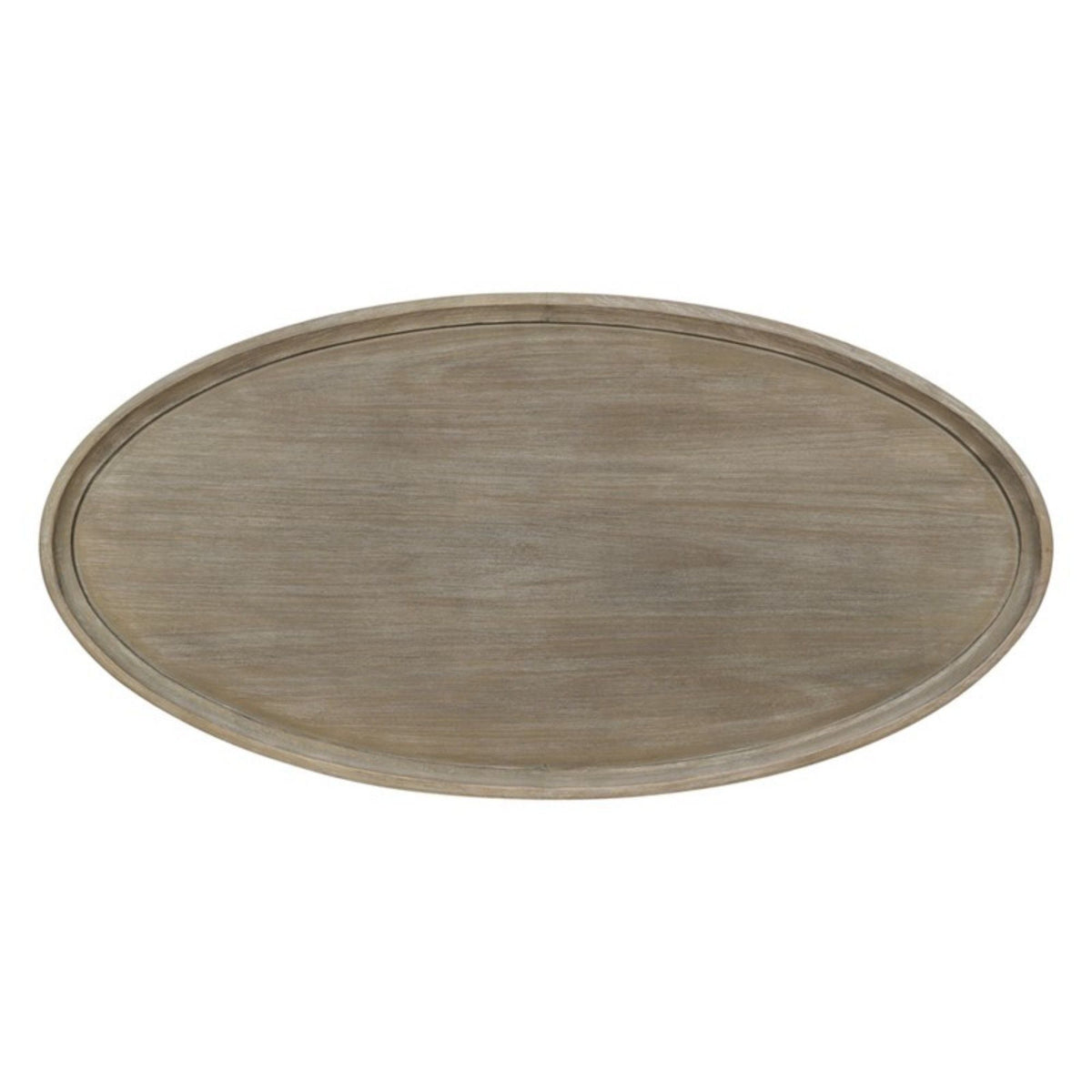 Bedford - Oval Coffee Table With Shelf - Natural by Unique Piece Furniture