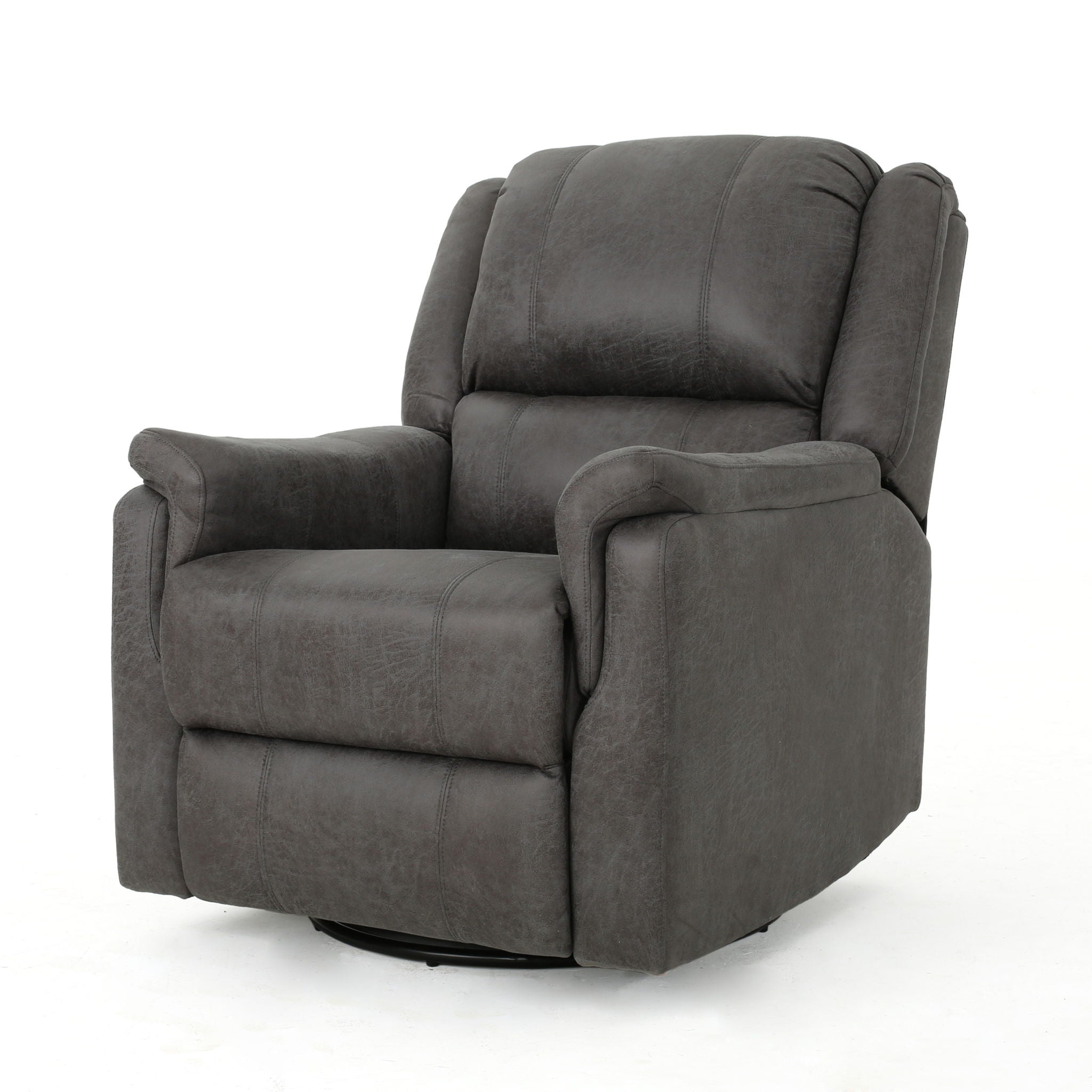 Contemporary Glider Recliner With Swivel Function by Unique Piece Furniture