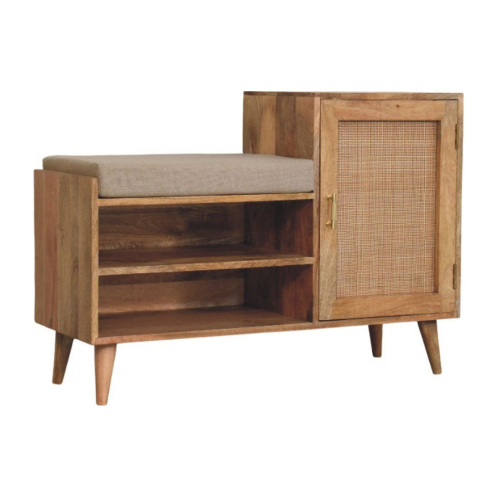 Larissa - 2 Slot Bench Unit - Beige by Unique Piece Furniture