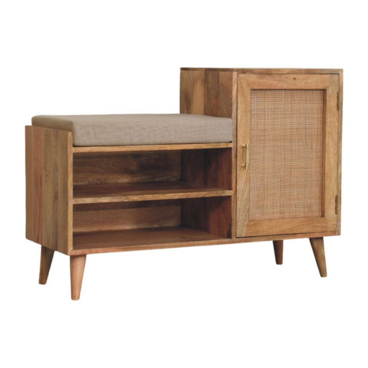 Larissa - 2 Slot Bench Unit - Beige by Unique Piece Furniture