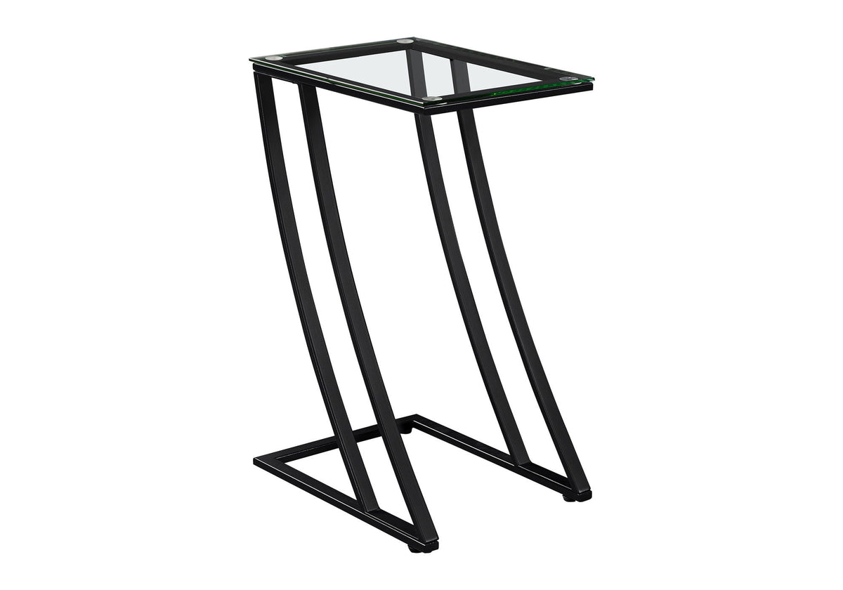 Accent Table, C - Shaped, Sturdy Construction, Contemporary & Modern by Unique Piece Furniture