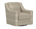 Hyde Park - Fabric Swivel Chair - Beige by Unique Piece Furniture