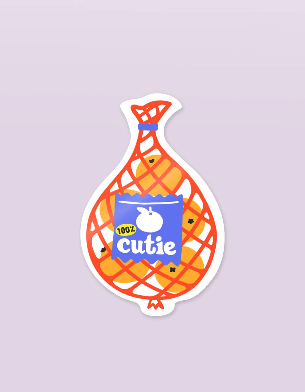 Cutie Mandarins Die Cut Sticker by Terra Cotta Botanical Boutique