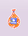 Cutie Mandarins Die Cut Sticker by Terra Cotta Botanical Boutique