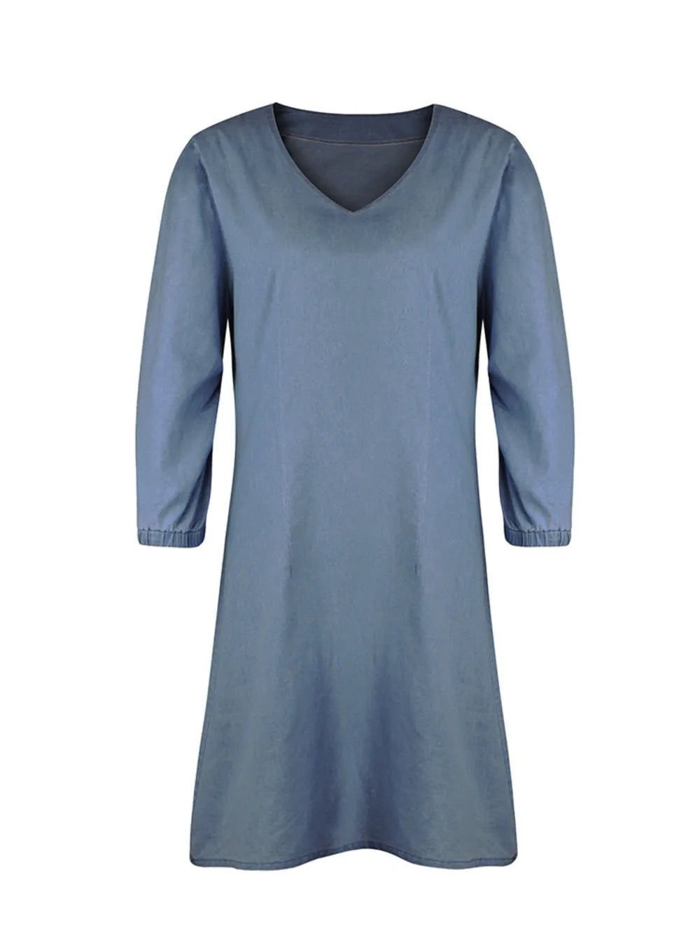 Full Size V-Neck Half Sleeve Dress by Wild and Free Boutique