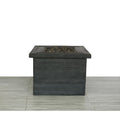 Fiber Reinforced Propane / Natural Gas, Fire Pit Table - Charcoal by Unique Piece Furniture