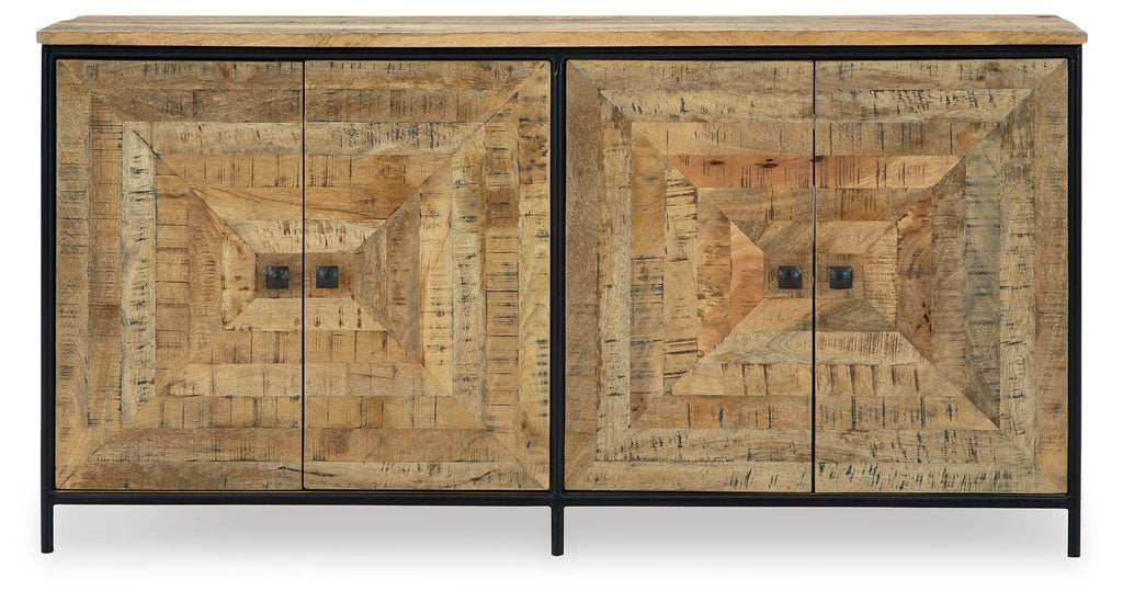 Camney - Accent Cabinet - Brown / Black by Unique Piece Furniture