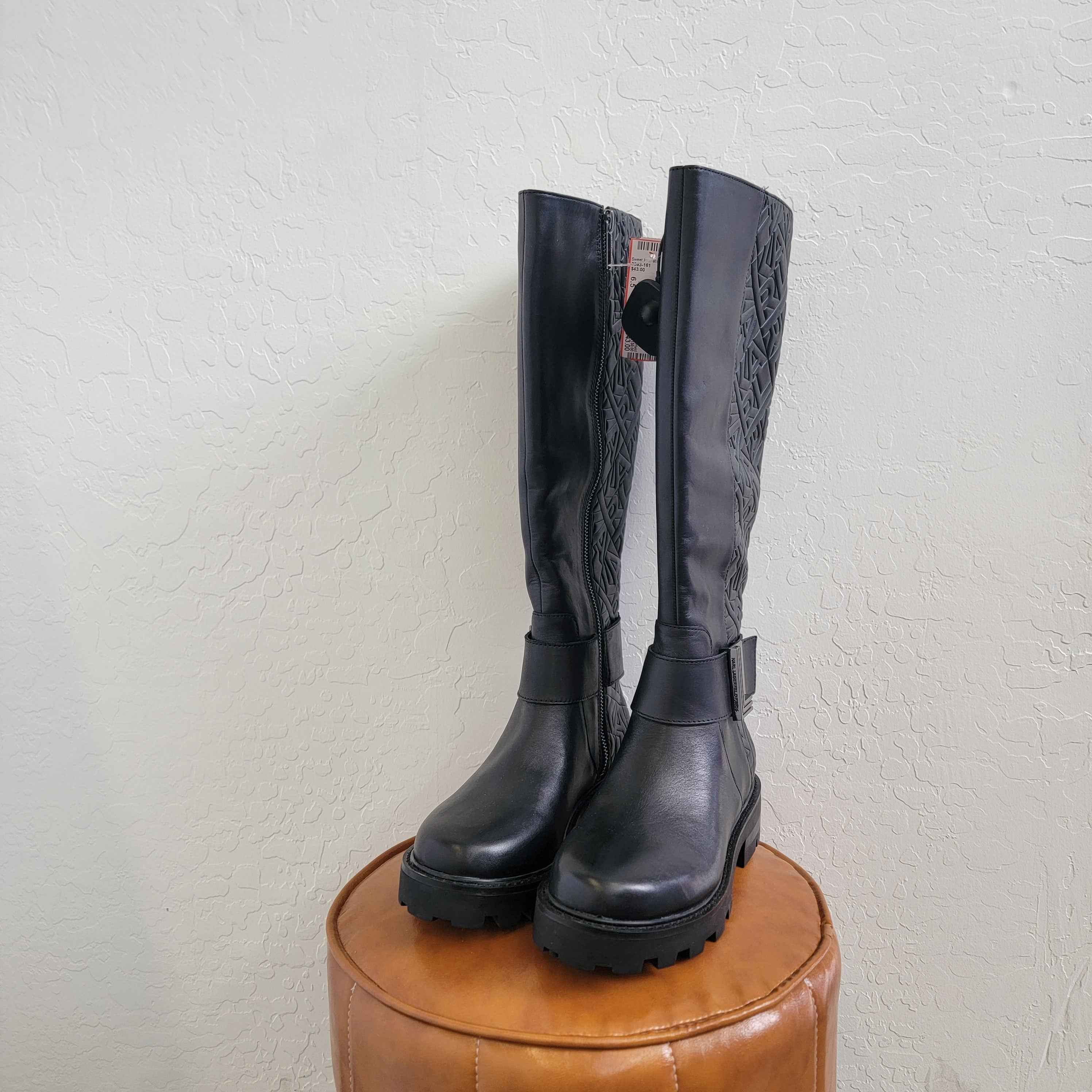 Karl Lagerfield Shoe Size 6 Black Boots by Sweet Repeats