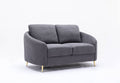 Yuina - Linen Loveseat - Gray by Unique Piece Furniture