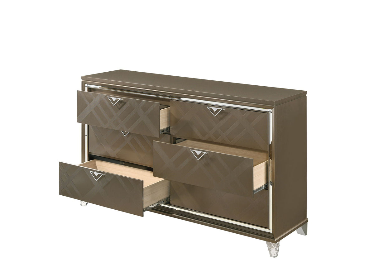 Skylar - Dresser - Champagne by Unique Piece Furniture