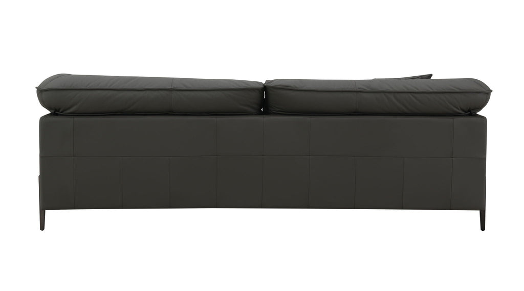 Tadi - Top Grain Leather Sofa - Black by Unique Piece Furniture