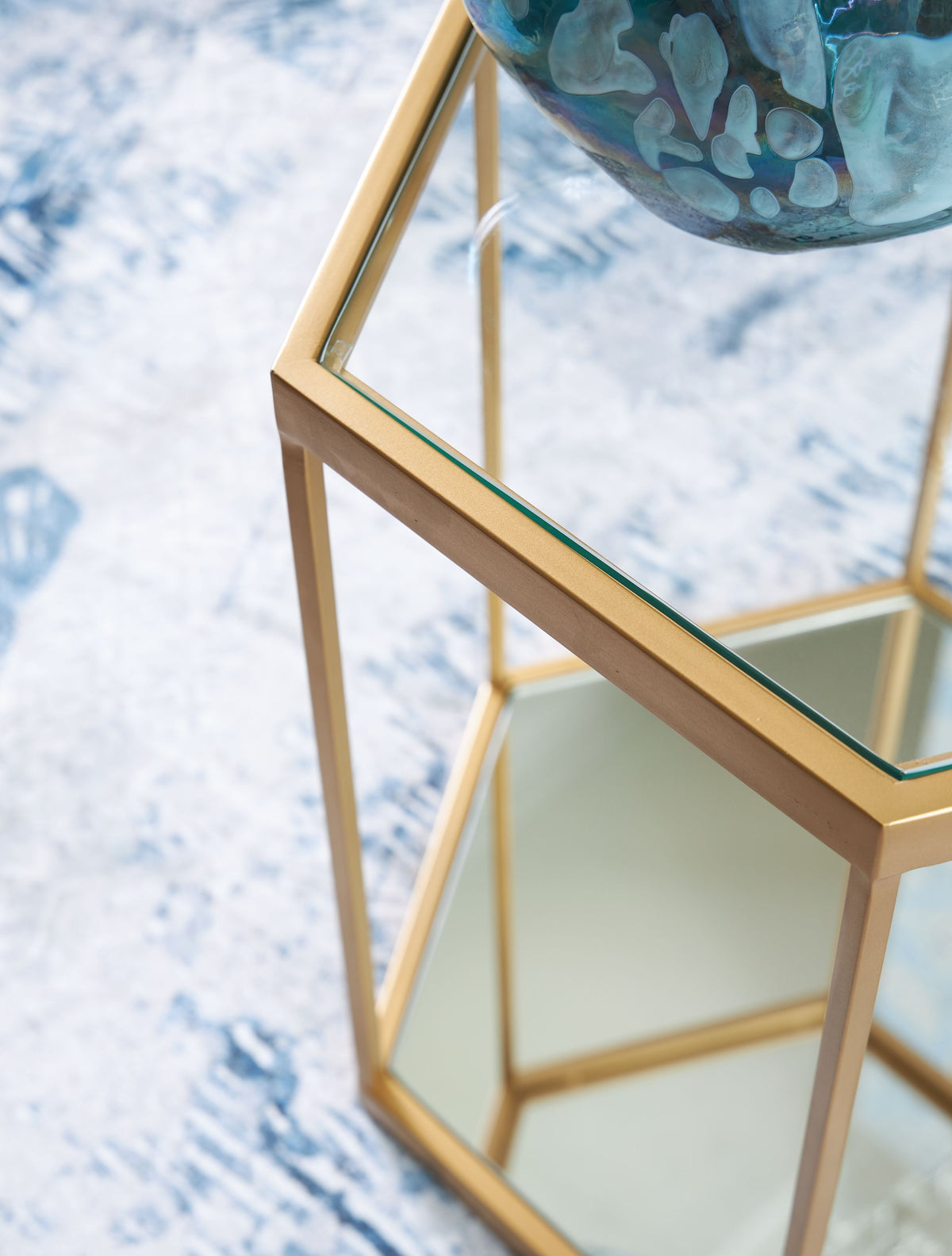 Veerwick - Accent Cocktail Table - Gold Finish by Unique Piece Furniture