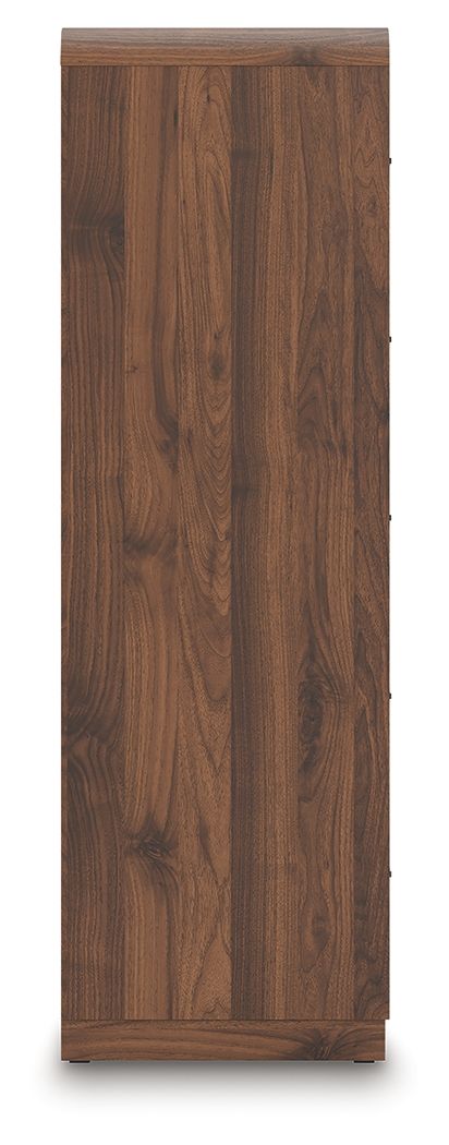 Fortlorn - Five Drawer Chest - Walnut Brown by Unique Piece Furniture