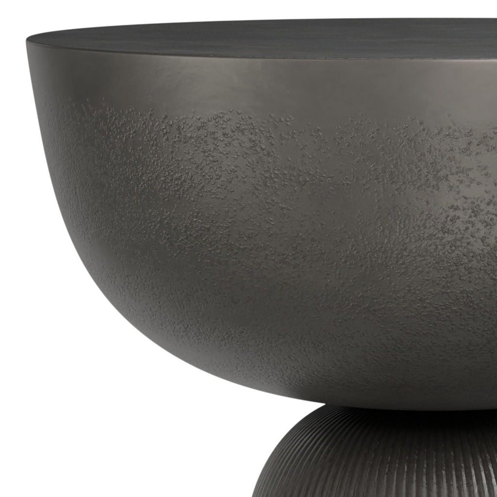 Hughes - Cast Aluminum Side Table - Black by Unique Piece Furniture
