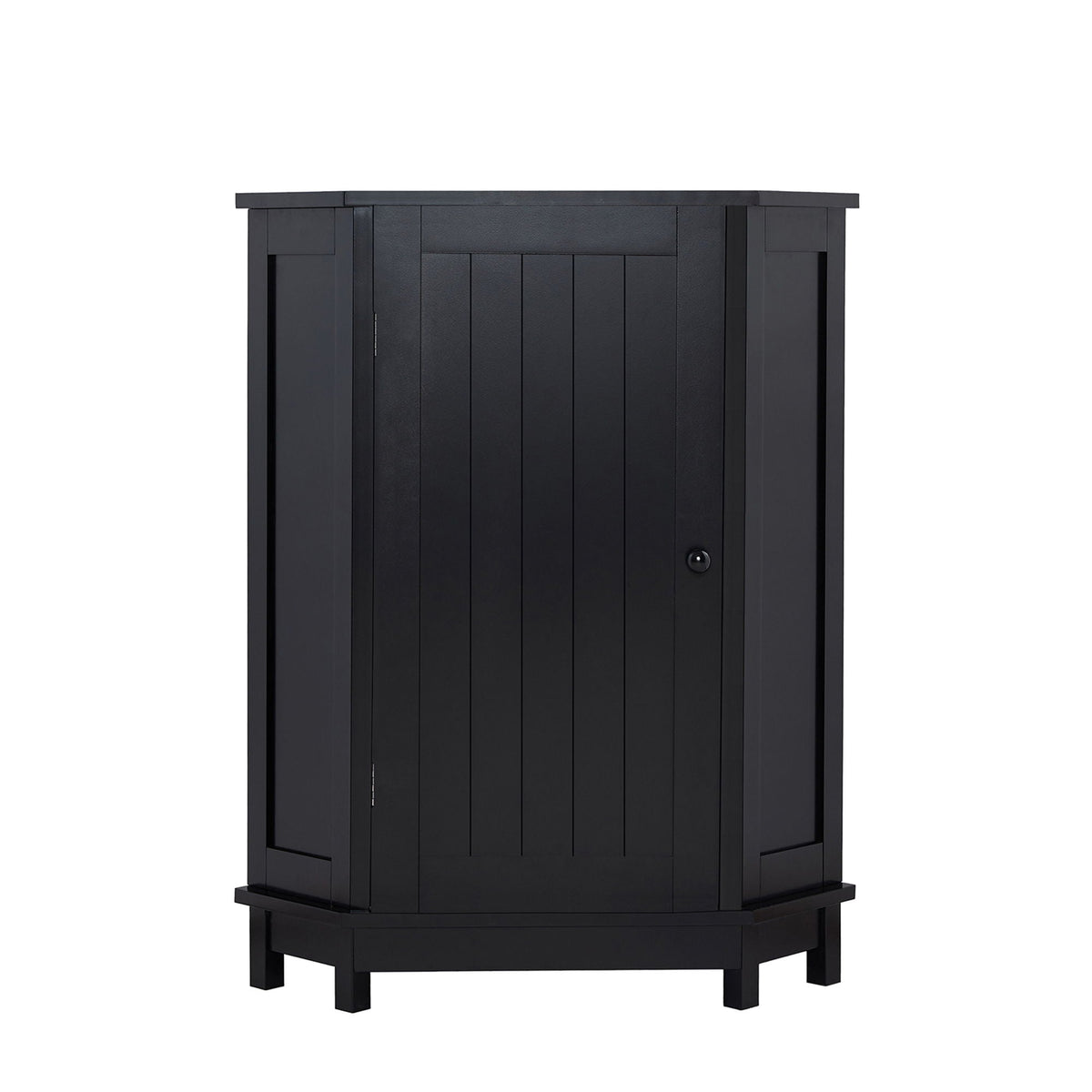 Bathroom Cabinet Triangle Corner Storage Cabinet With Adjustable Shelf Modern Style by Unique Piece Furniture