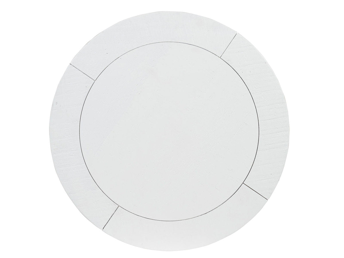 Heron Cove - Round Accent End Table - Chalk White by Unique Piece Furniture