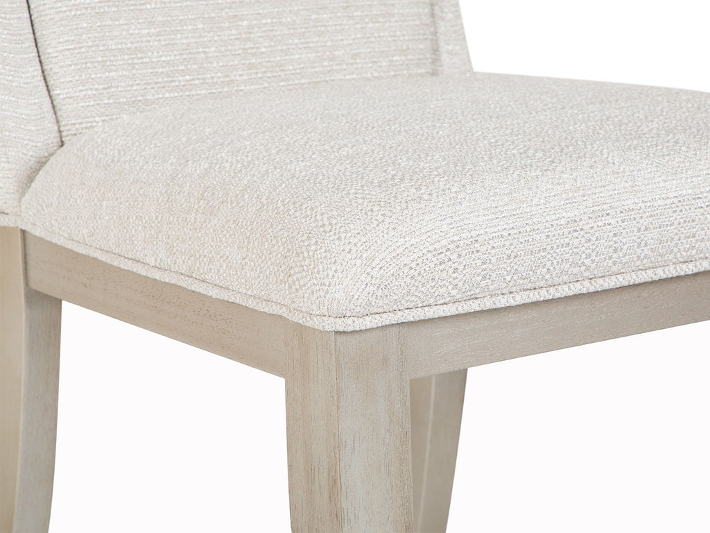 Lenox - Upholstered Host Side Chair (Set of 2) - Warm Silver by Unique Piece Furniture