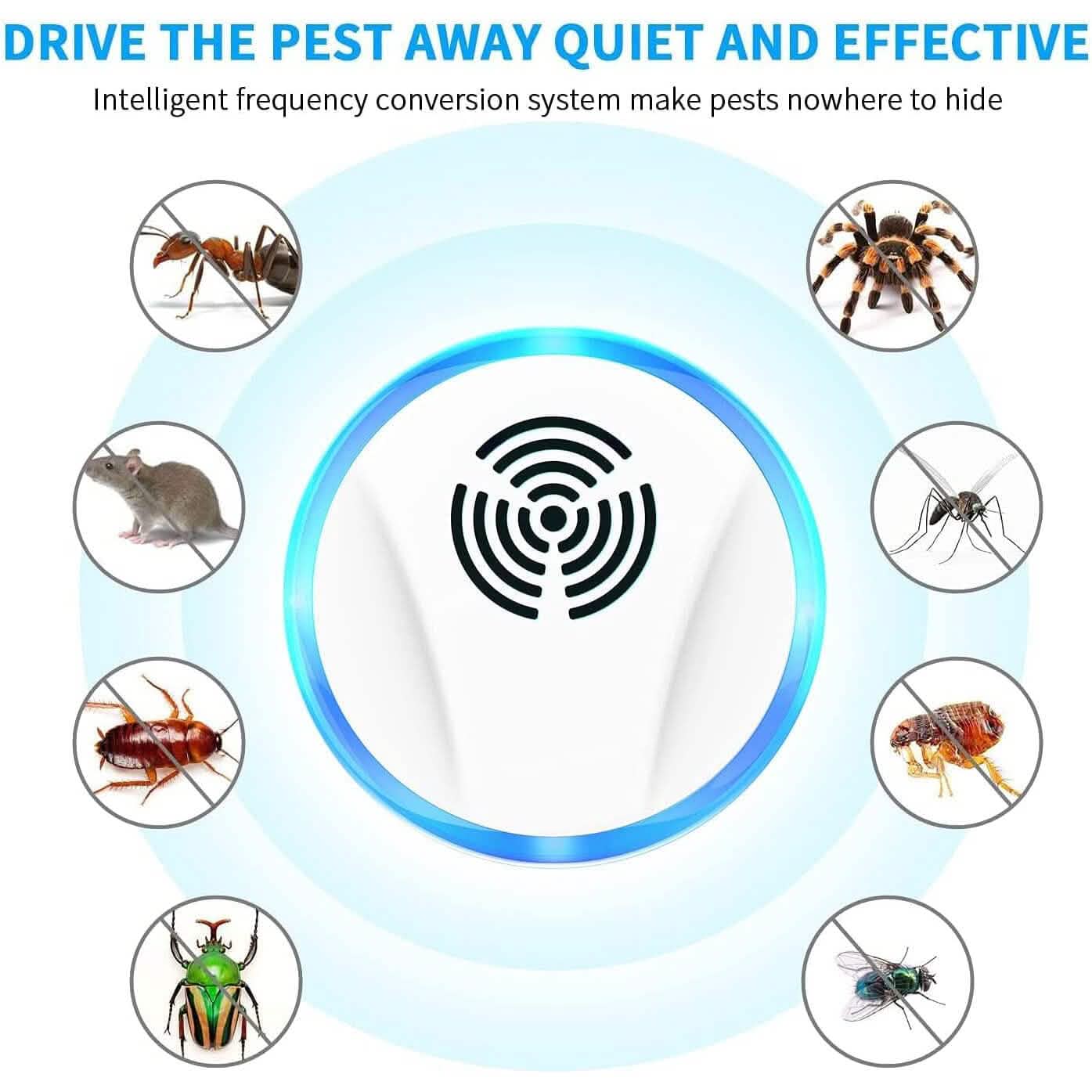 6-Pack: Electronic Pest Repellent Plug in Indoor Pest Control by DailySale