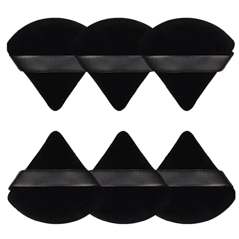 6-Piece: Face Soft Triangle Powder Puff by DailySale
