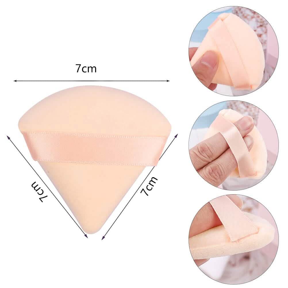 6-Piece: Face Soft Triangle Powder Puff by DailySale