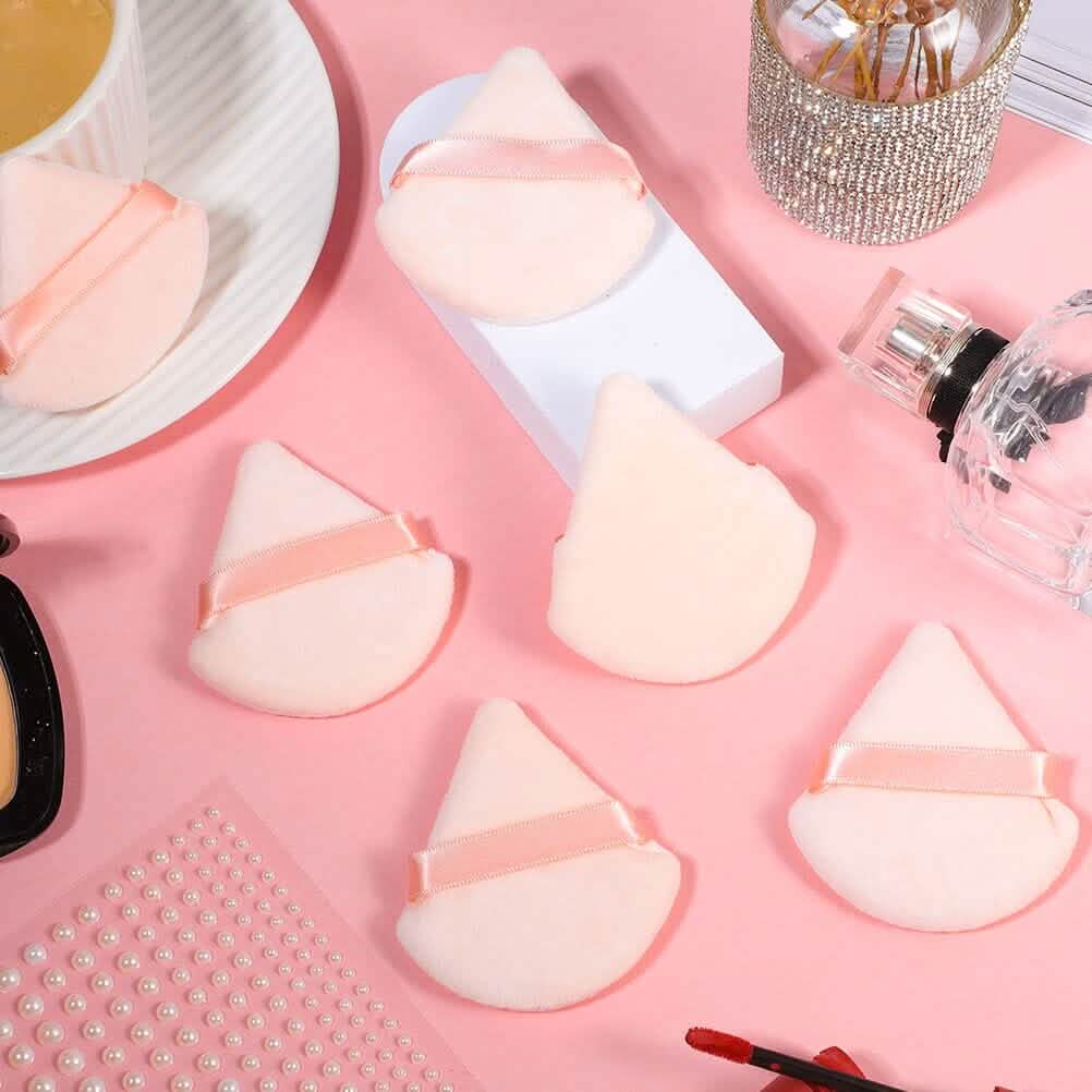 6-Piece: Face Soft Triangle Powder Puff by DailySale