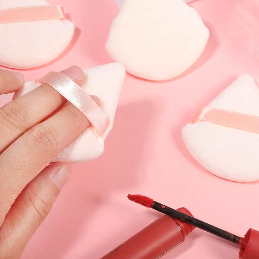 6-Piece: Face Soft Triangle Powder Puff by DailySale