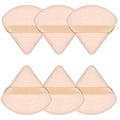 6-Piece: Face Soft Triangle Powder Puff by DailySale