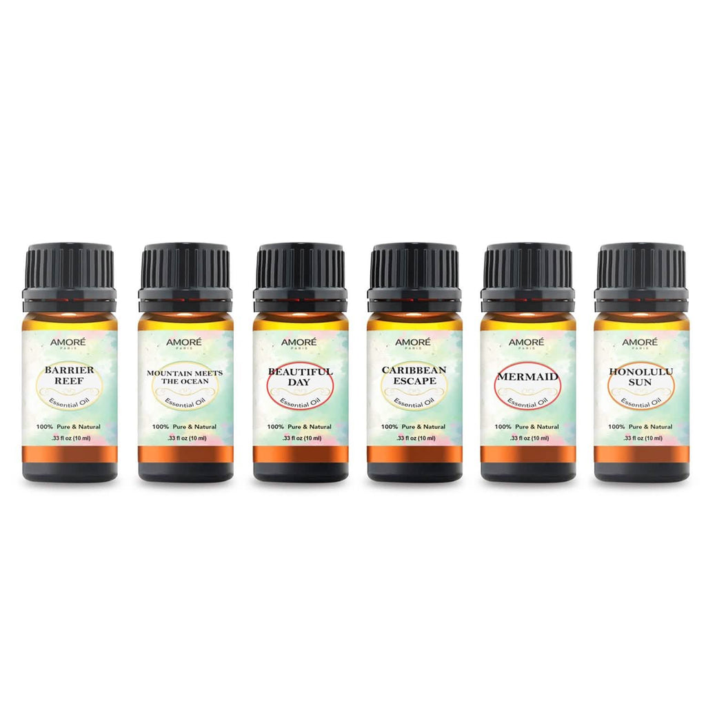 6-Piece: Island Gateway Pure Aromatherapy Essential Oil Set by DailySale