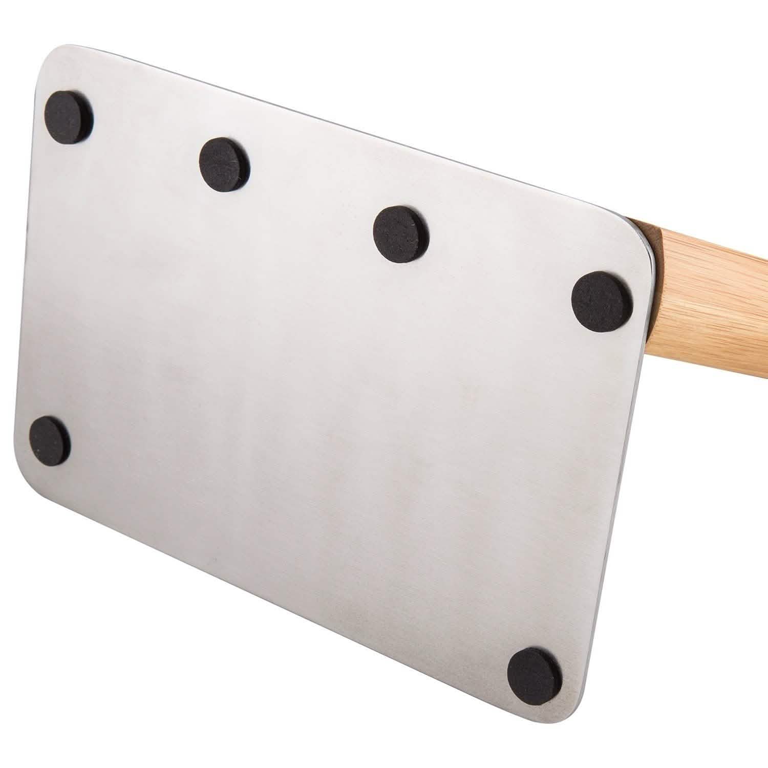 6-Piece: Zenware German Stainless Steel Kitchen Knives Set with Bamboo Magnetic Block by DailySale