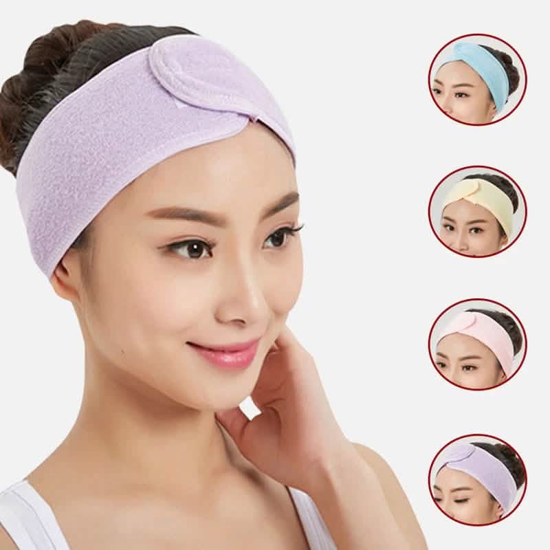 6-Pieces: Women's Face Wash Bath Makeup Hairband by DailySale