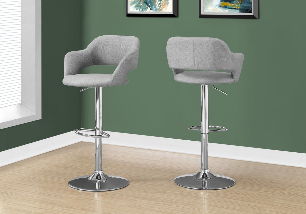 Swivel Stool Bar Height, Adjustable Versatile Seating, Contemporary & Modern by Unique Piece Furniture