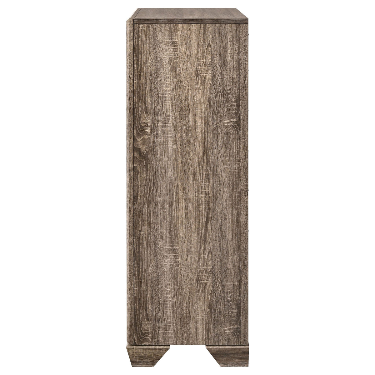 Kauffman 5-drawer Bedroom Chest Washed Taupe by Unique Piece Furniture