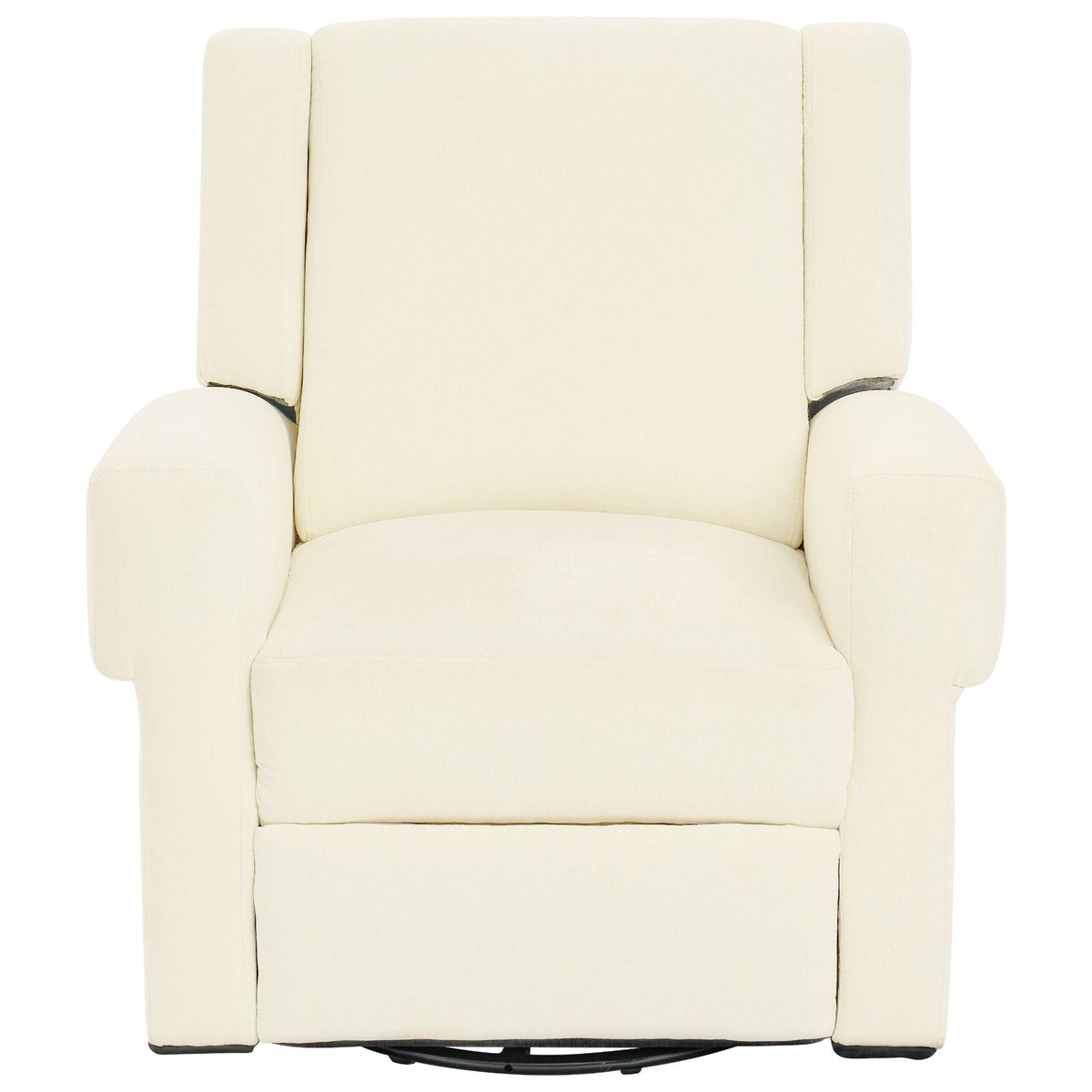 Manual Recliner Chair With Swivel Rocker Function, Dual Recline Angles by Unique Piece Furniture