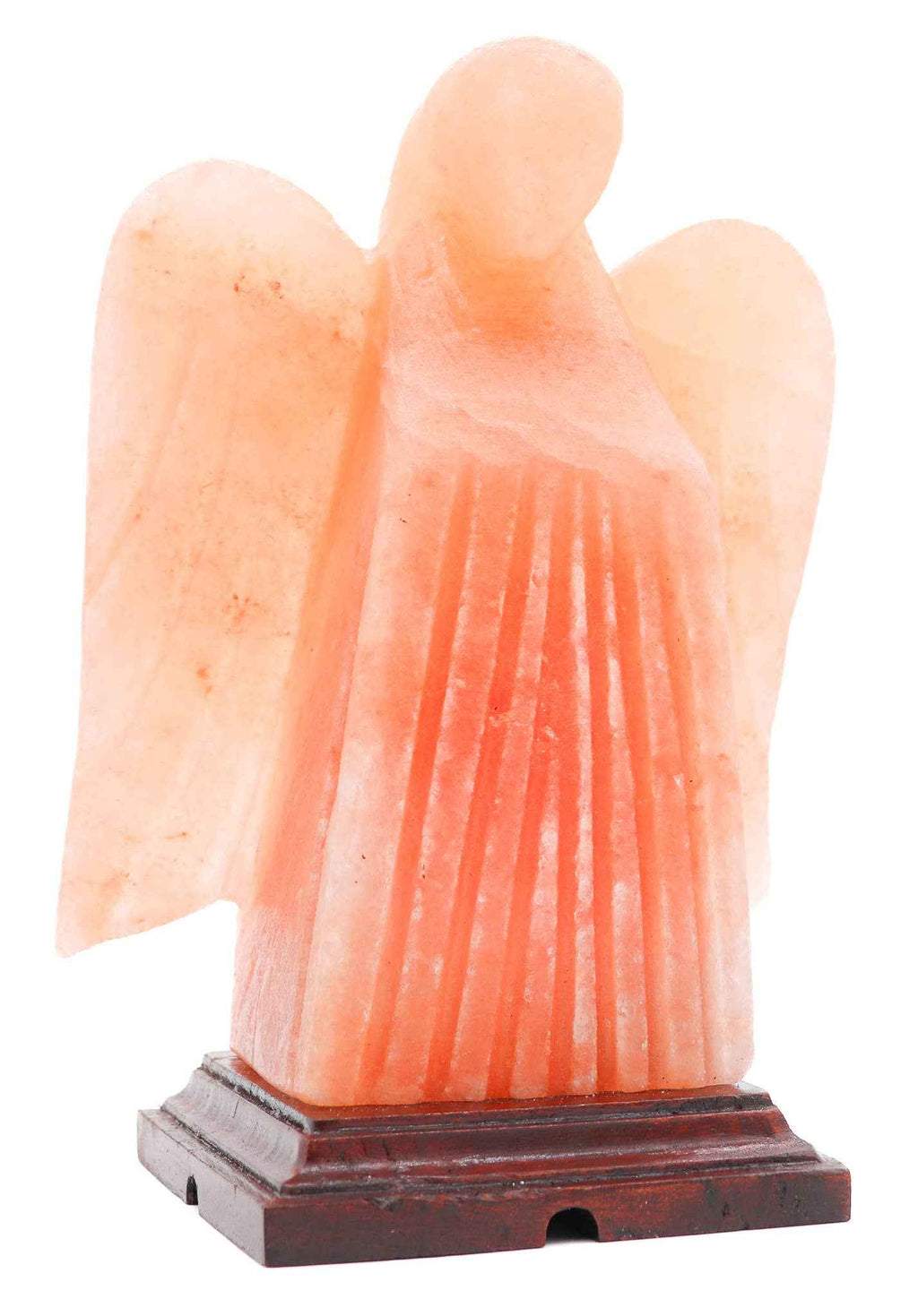 Himalayan Salt ANGEL Shaped Salt Lamp (7-8lb) by Sacred Crystals
