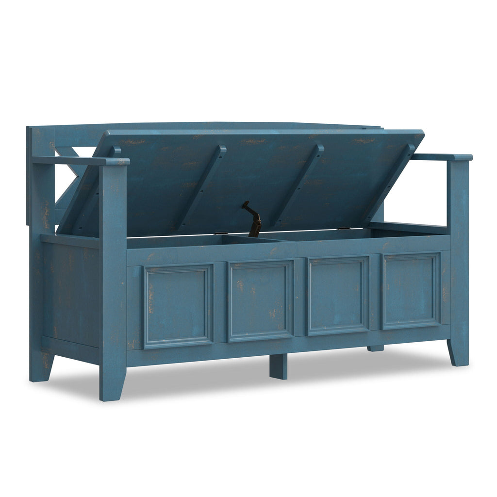 Amherst - Handcrafted Entryway Storage Bench by Unique Piece Furniture