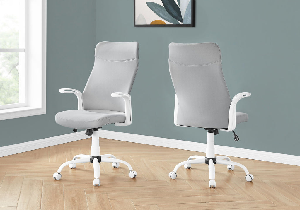 Office Chair, Adjustable Height, Swivel, Armrests, Contemporary & Modern by Unique Piece Furniture