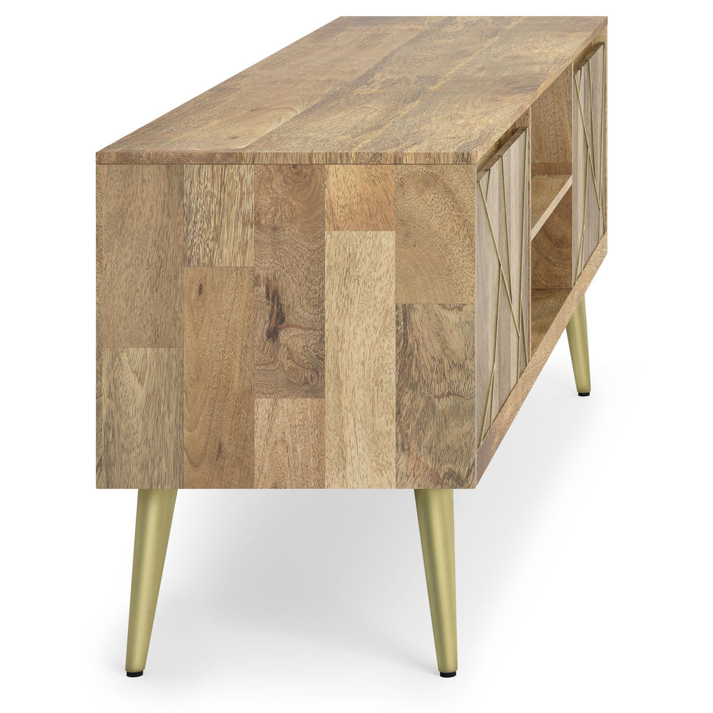 Jager - TV Media Stand - Natural by Unique Piece Furniture